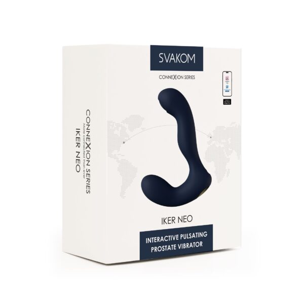 SVAKOM - Iker Neo Prostaat Vibrator - Blauw - Afbeelding 6
