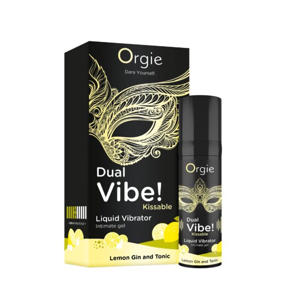Orgie - Dual Vibe Liquid Vibrator Lemon Gin & Tonic - Afbeelding 3