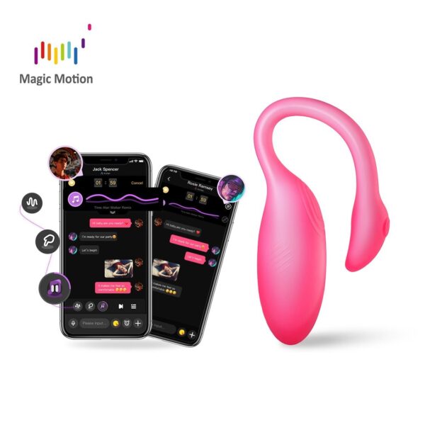 Magic Motion - Flamingo Max Vibrerend Ei en Kegeltrainer in 1 - Roze - Afbeelding 4