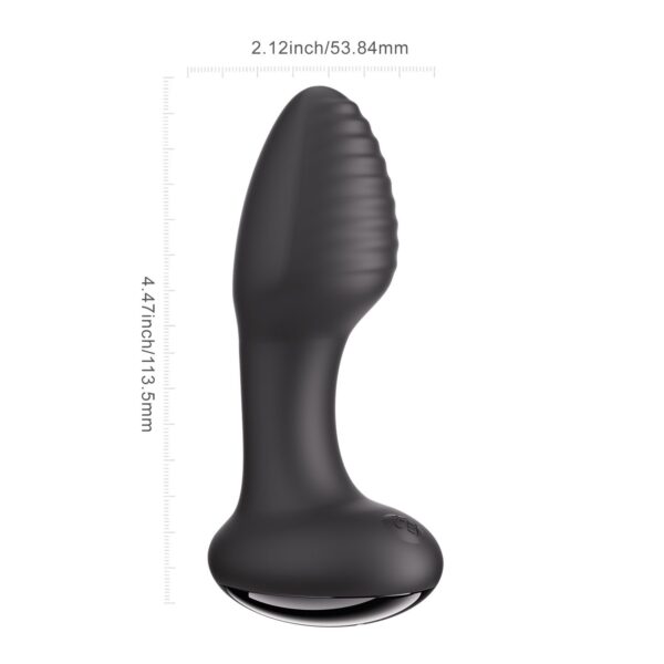 HoneyPlayBox - Frenzy-Pressure Sensing App-Controlled Rotating Butt Plug Bl - Afbeelding 5