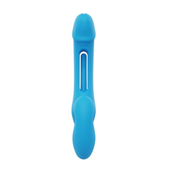 HoneyPlayBox - Harmony Duo App-bestuurde Strapless Strap-on - Blauw - Afbeelding 3