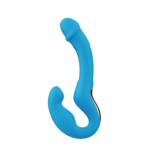 HoneyPlayBox - Harmony Duo App-bestuurde Strapless Strap-on - Blauw - Afbeelding 6