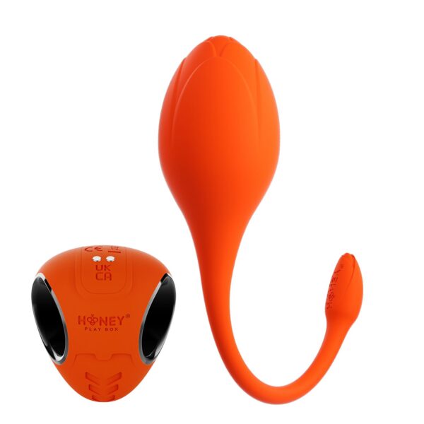 HoneyPlayBox - LILI App-bestuurde Eivibrator Oranje - Afbeelding 7