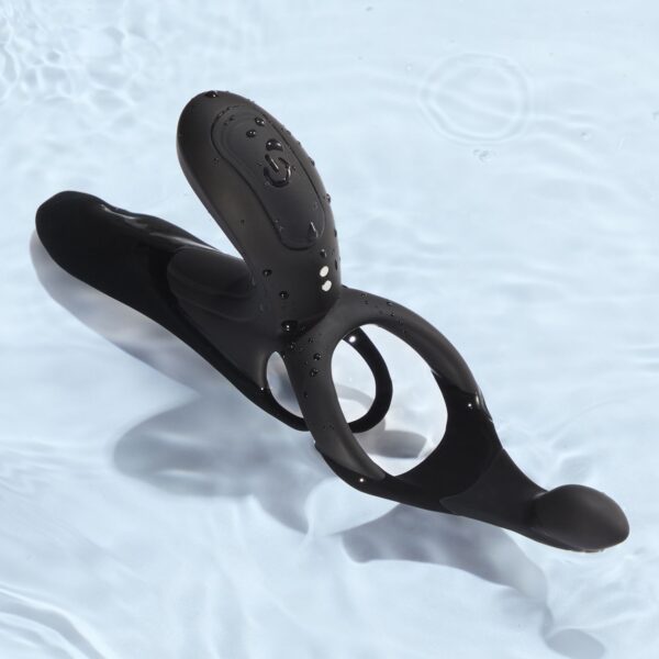 HoneyPlayBox - Pleasure Pivot App-bestuurde Vibrator voor Koppels Zwart - Afbeelding 5