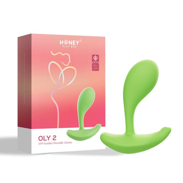 HoneyPlayBox - OLY 2 App-gestuurde Draagbare Clitoris- & G-spot Vibrator - Afbeelding 5