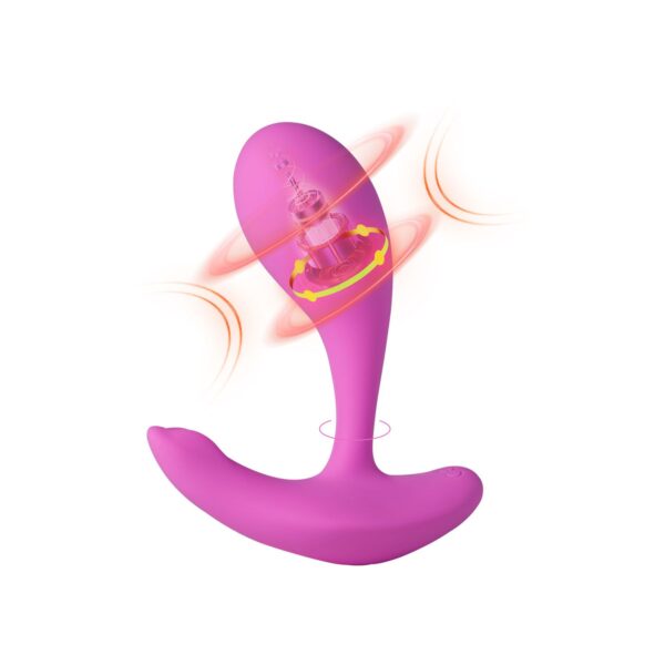 HoneyPlayBox - OLY 2 Draagbare Clitoris- & G-spot Vibrator Met App - Roze - Afbeelding 2