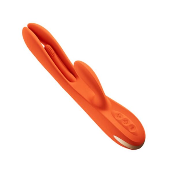 HoneyPlayBox - Terri App-controlled Kinky Finger Tapping Rabbit Vibrator Or - Afbeelding 5