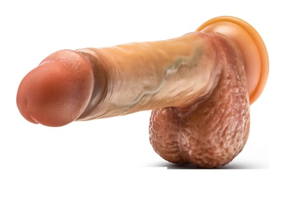 Blush - Renaissance Raphael Dildo met Schuivende Voorhuid - 24 cm - Afbeelding 2