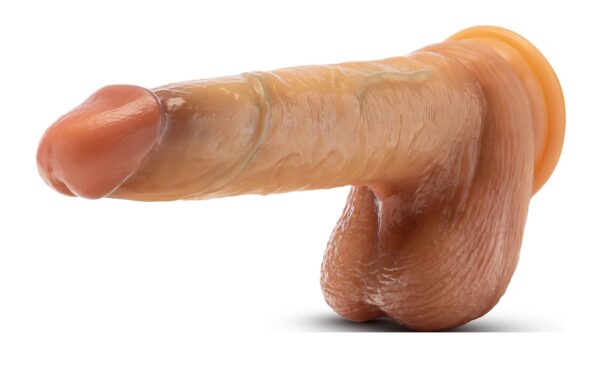 Blush - Renaissance DaVinci Dildo met Schuivende Voorhuid - 20 cm - Afbeelding 3