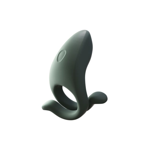 Dame - Hug Verstelbare Cockring - Steel Grey - Afbeelding 2