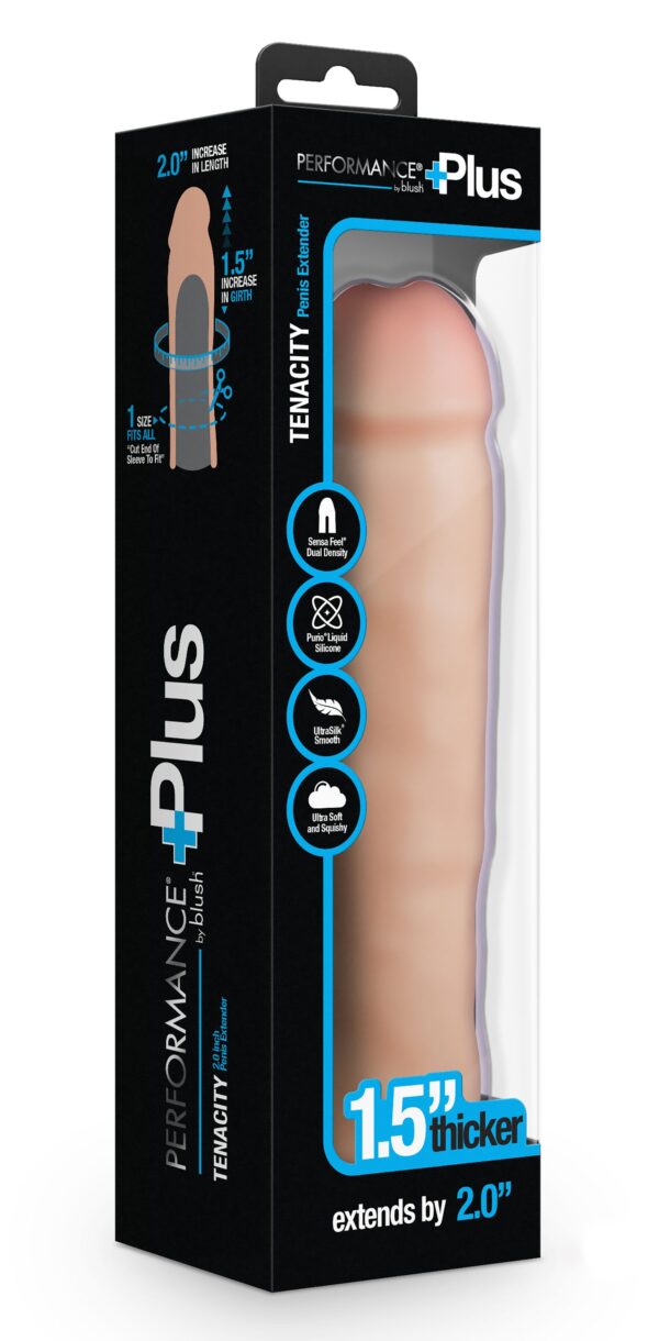 Blush - Performance Plus Tenacity Penis Xtender Siliconen - 5 cm - Afbeelding 3