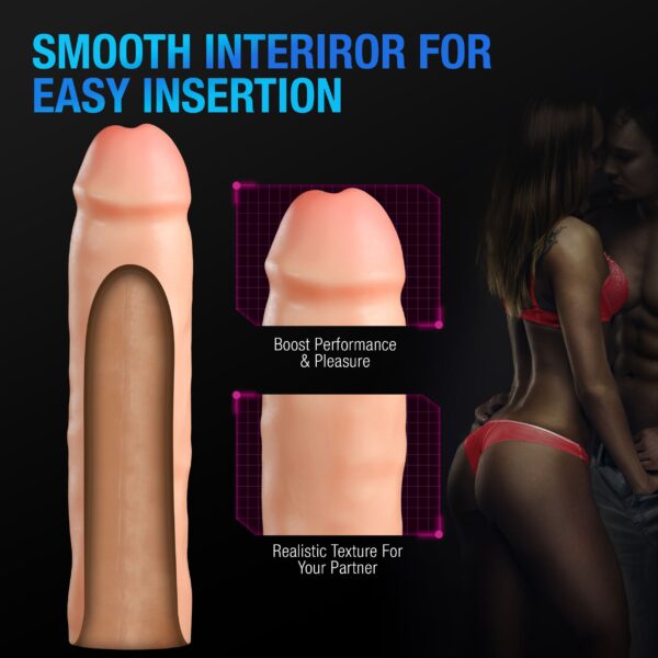Blush - Performance Plus Tenacity Penis Xtender Siliconen - 5 cm - Afbeelding 10