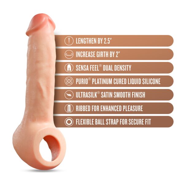 Blush - Performance Plus Thrive Penis Xtender Siliconen - 6,3 cm - Afbeelding 7