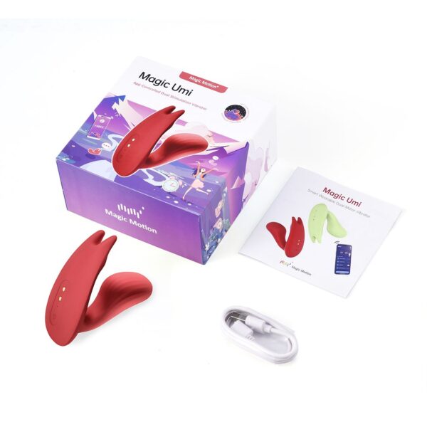 Magic Motion - Umi Smart Oplegvibrator Uniseks - App Controlled - Afbeelding 8