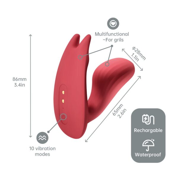 Magic Motion - Umi Smart Oplegvibrator Uniseks - App Controlled - Afbeelding 7