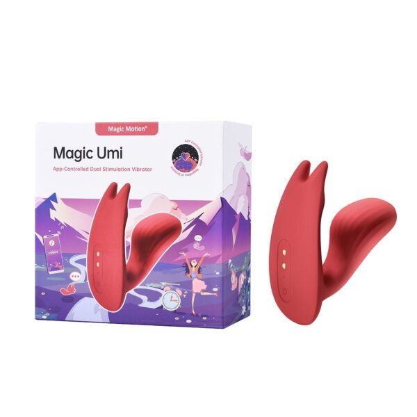 Magic Motion - Umi Smart Oplegvibrator Uniseks - App Controlled - Afbeelding 9