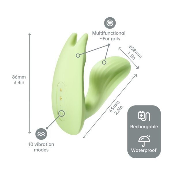 Magic Motion - Umi Smart Wearable Vibrator - Groen - Afbeelding 8