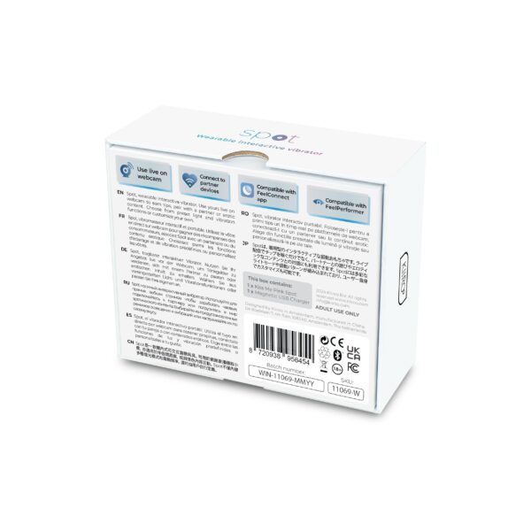 Kiiroo - Spot Draagbaar Vibrerend Eitje - Roze - Afbeelding 8