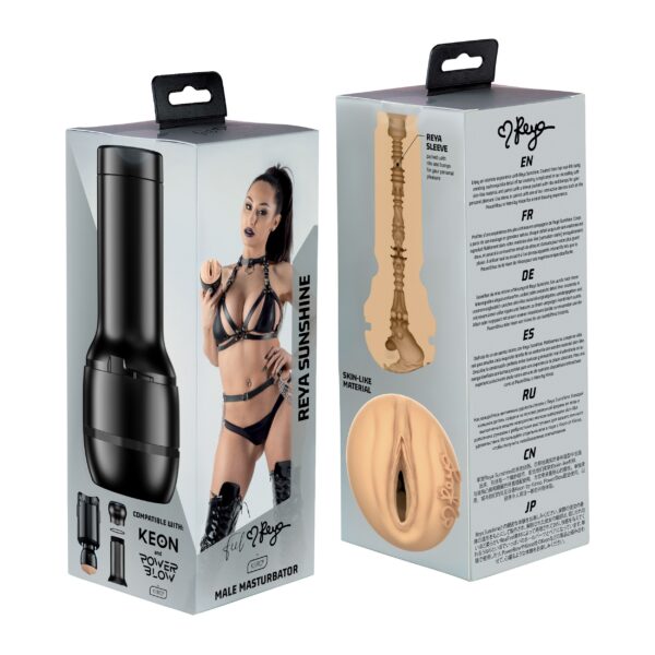 Kiiroo – Feel Reya Sunshine - Zwart - Afbeelding 4