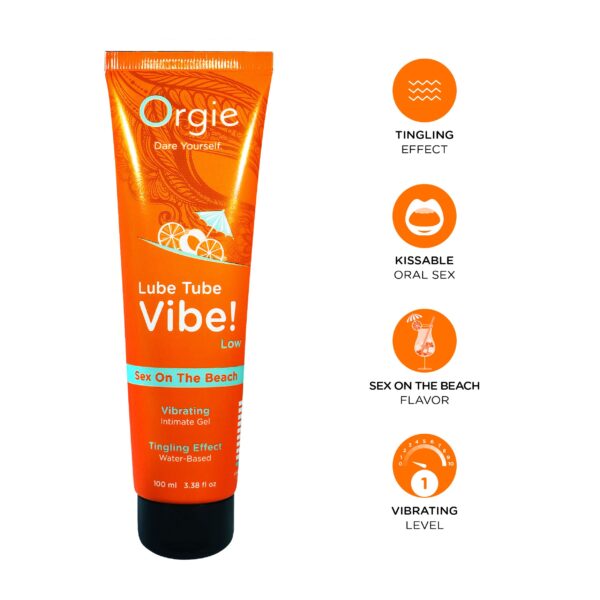 Orgie - Lube Tube Vibe Sex On The Beach - 100 ml - Afbeelding 5