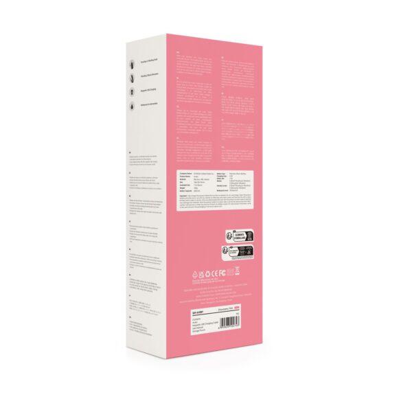 SVAKOM - Avery Thrusting Rabbit Vibrator - Aardbei Roze - Afbeelding 9