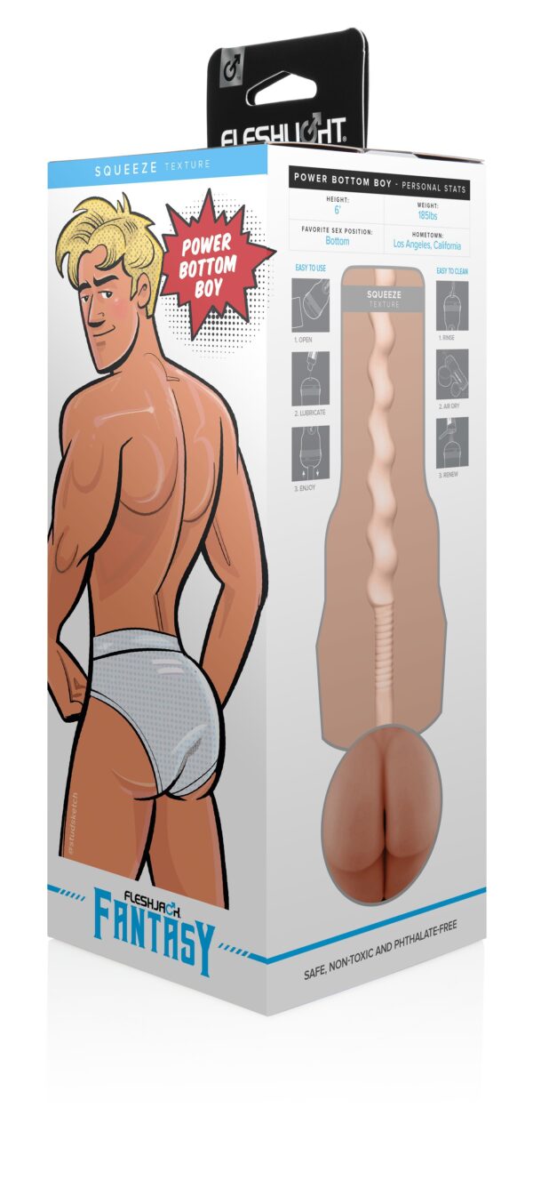 Fleshlight - Fleshjack Fantasy Power Bottom Boy - Afbeelding 8
