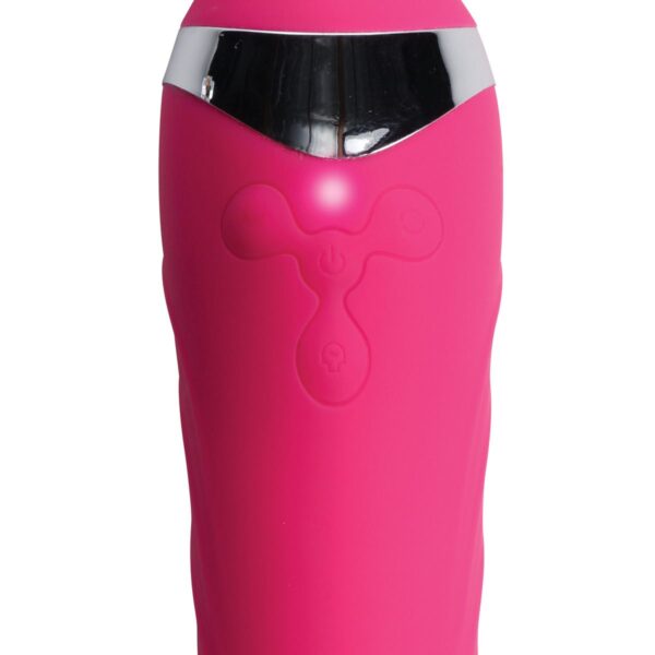 INMI - Ultra Thrust-Her Vibrerende Siliconen Wand - Roze - Afbeelding 8