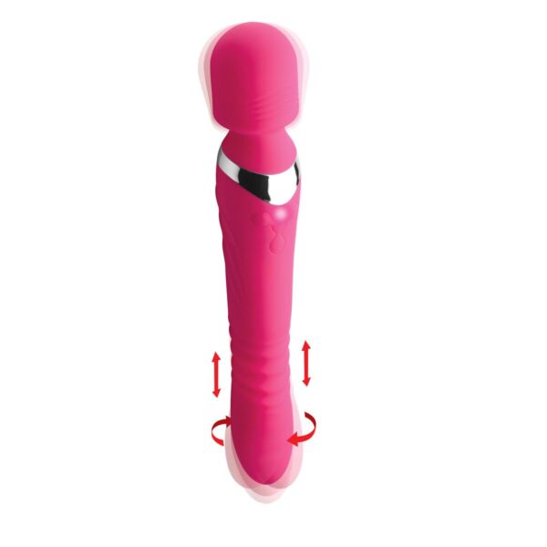 INMI - Ultra Thrust-Her Vibrerende Siliconen Wand - Roze - Afbeelding 9
