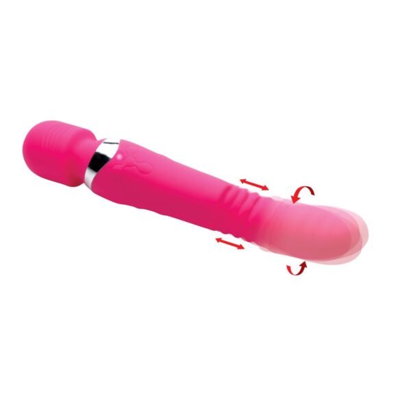 INMI - Ultra Thrust-Her Vibrerende Siliconen Wand - Roze - Afbeelding 12