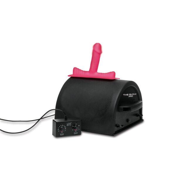 LOVE BOTZ - 50X Saddle Pro Sex Machine met 4 Opzetstukken - Zwart - Afbeelding 3