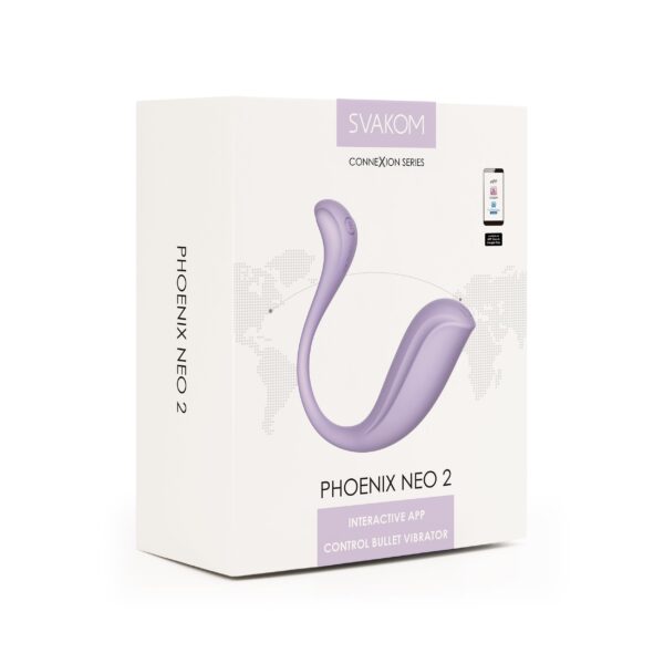 Svakom - Phoenix Neo 2 Bullet Vibrator - Lavender - Afbeelding 7