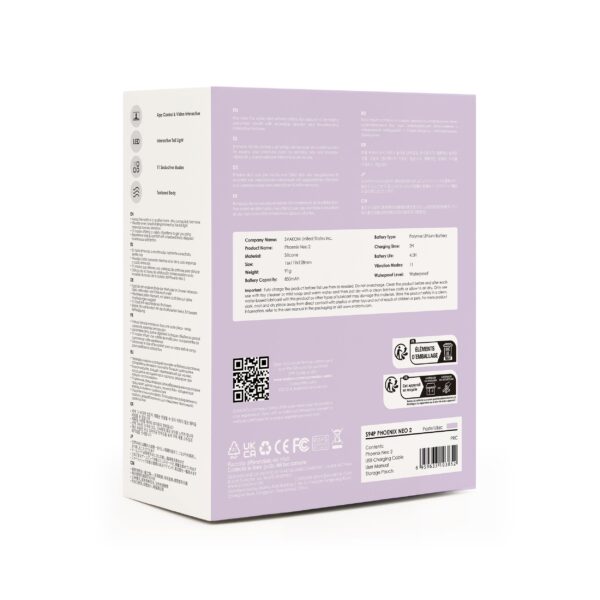 Svakom - Phoenix Neo 2 Bullet Vibrator - Lavender - Afbeelding 8
