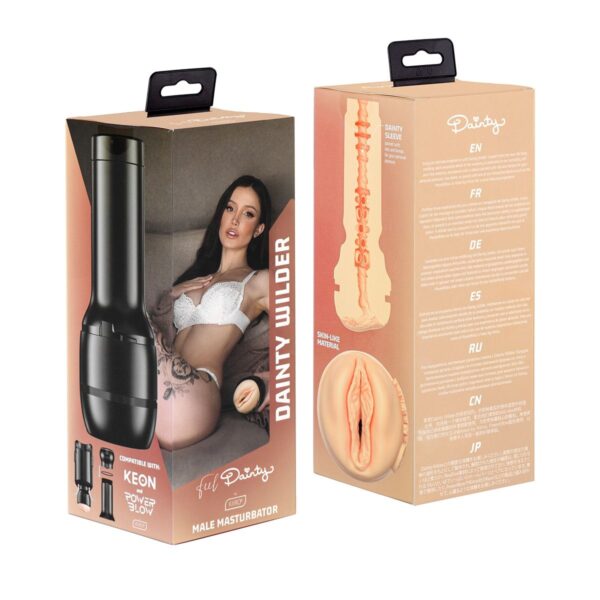 Kiiroo - Feel Dainty Wilder Masturbator - Zwart - Afbeelding 2